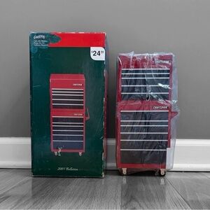 NEW Craftsman 11" Mini Toolbox 2001 Rare Collectible Special Edition